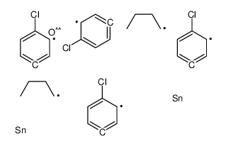 butyl-[butyl-bis(4-chlorophenyl)stannyl]oxy-bis(4-chlorophenyl)stannane结构式