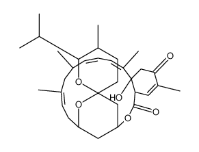 Milbemycin B, 5-demethoxy-28-deoxy-25-(1-methylethyl)-5-oxo-, (25R) Structure