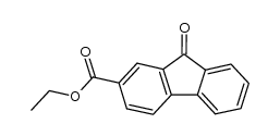 ethyl 9-oxo-9H-fluorene-2-carboxylate结构式