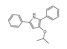 2,5-diphenyl-3-propan-2-yloxy-1H-pyrrole结构式
