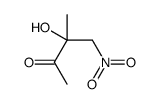 3-hydroxy-3-methyl-4-nitrobutan-2-one结构式