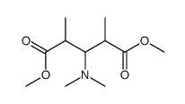 dimethyl 3-(dimethylamino)-2,4-dimethylpentanedioate结构式