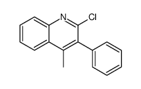 2-chloro-4-methyl-3-phenylquinoline Structure