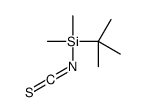 tert-butyl-isothiocyanato-dimethylsilane结构式