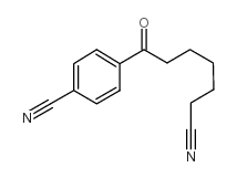 7-(4-CYANOPHENYL)-7-OXOHEPTANENITRILE结构式