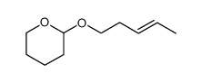 2-(pent-3-en-1-yloxy)tetrahydro-2H-pyran结构式