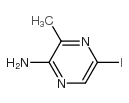 2-氨基-5-碘-3-甲基吡嗪结构式