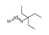 Pentane, 3-azido-3-ethyl Structure