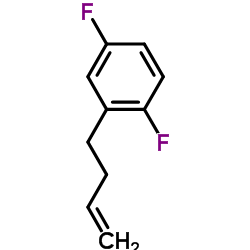 2-(3-Buten-1-yl)-1,4-difluorobenzene Structure