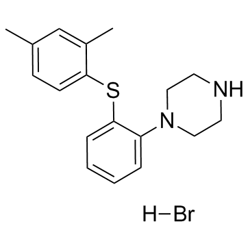 Vortioxetine hydrobromide Structure