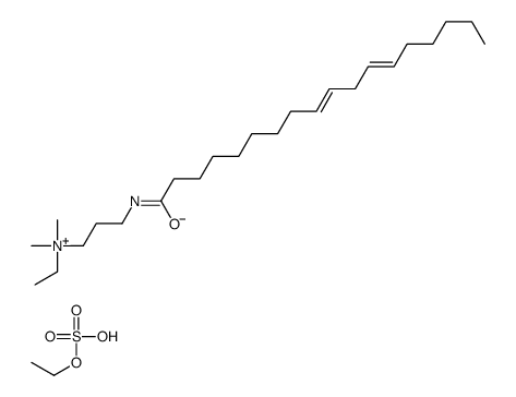 ethyl-dimethyl-[3-[[(9Z,12Z)-octadeca-9,12-dienoyl]amino]propyl]azanium,ethyl sulfate Structure
