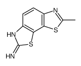 Benzo[1,2-d:4,3-d]bisthiazol-2-amine, 7-methyl- (9CI)结构式