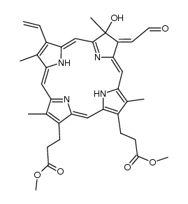 isophotoprotoporphyrin-IX dimethyl ester结构式