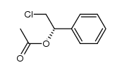 (S)-1-acetoxy-1-phenyl-2-chloroethane Structure