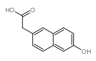 2-(6-hydroxynaphthalen-2-yl)acetic acid Structure