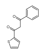 1-phenyl-3-(thiophen-2-yl)propane-1,3-dione结构式
