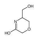 5-(羟基甲基)吗啉-3-酮结构式