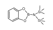 o-OC6H4OBN(Si(CH3)3)2 (cyclic) Structure