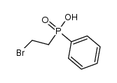 (2-bromo-ethyl)-phenyl-phosphinic acid结构式
