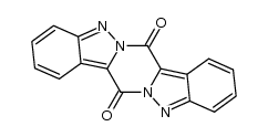 7H,14H-吡嗪并[1,2-b：4,5-b']二吲唑-7,14-二酮结构式