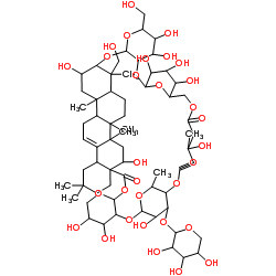 土贝母苷丙结构式