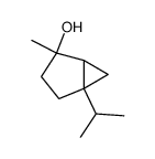 5-isopropyl-2-methyl bicyclo(3.1.0)hexan-2-ol Structure