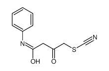 (4-anilino-2,4-dioxobutyl) thiocyanate结构式