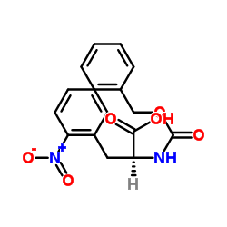 Cbz-2-Nitro-L-Phenylalanine结构式