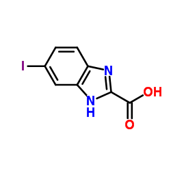 5-Iodo-1H-benzimidazole-2-carboxylic acid Structure