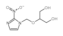 2-[(2-nitroimidazol-1-yl)methoxy]propane-1,3-diol Structure