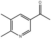 1-(5,6-二甲基吡啶-3-基)乙酮结构式