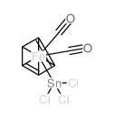 Iron, dicarbonyl(h5-2,4-cyclopentadien-1-yl)(trichlorostannyl)-(9CI) structure