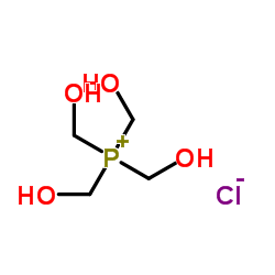 Tetra(hydroxymethyl)phosphonium chloride Structure