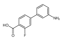 4-(3-aminophenyl)-2-fluorobenzoic acid Structure