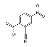 2-氰基-4-硝基苯甲酸结构式