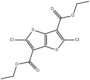 2,5-二氯-噻吩[3,2-B]噻吩-3,6-二羧酸乙酯图片