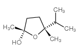 2-Furanol,tetrahydro-2,5-dimethyl-5-(1-methylethyl)-,(2S-cis)-(9CI)结构式