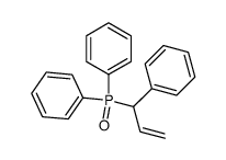 (1-phenylallyl)diphenylphosphine oxide Structure