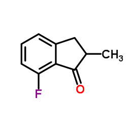 7-Fluoro-2-methyl-1-indanone Structure