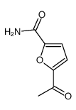 5-乙酰基呋喃-2-羧酰胺结构式
