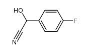 1-cyano-1-(4-fluorophenyl)methanol Structure