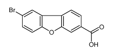 8-bromodibenzofuran-3-carboxylic acid Structure