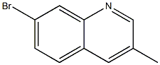 7-bromo-3-methylquinoline Structure