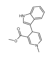 methyl 4-(1H-indol-3-yl)-1-methyl-1,4-dihydropyridine-3-carboxylate结构式