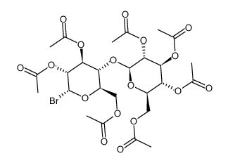 乙酰溴代纤维二糖结构式
