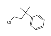 (3-chloro-1,1-dimethyl-propyl)-benzene结构式