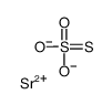 strontium thiosulphate结构式