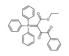 ethyl 3,4-dioxo-4-phenyl-2-triphenylphosphoranylidenebutanoate结构式