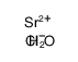 Strontium chloride dihydrate structure