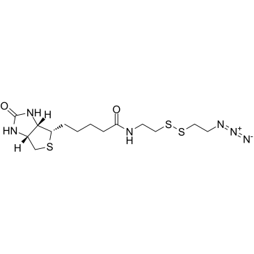 Azide-C2-SS-C2-biotin结构式